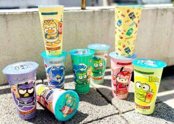 清心福全第一波9款聯名紙杯