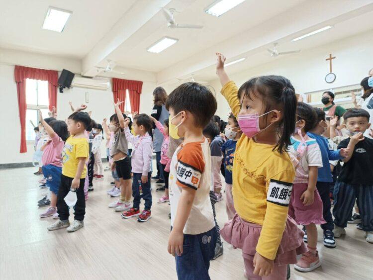 榮光幼兒園小小飢餓勇士宣示