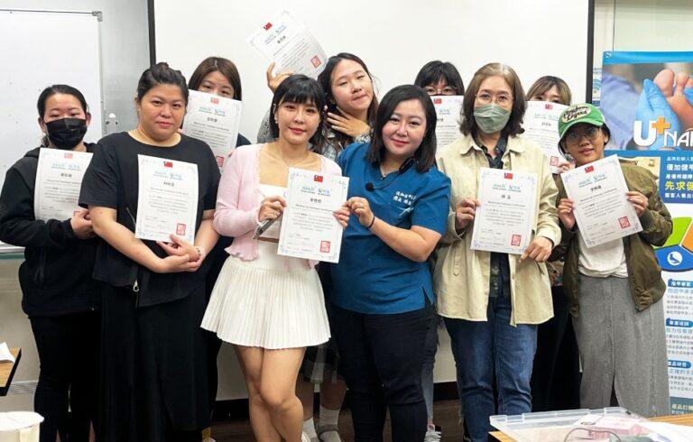國際級健甲講師孫麗勿（Erii Sun）老師親自授課