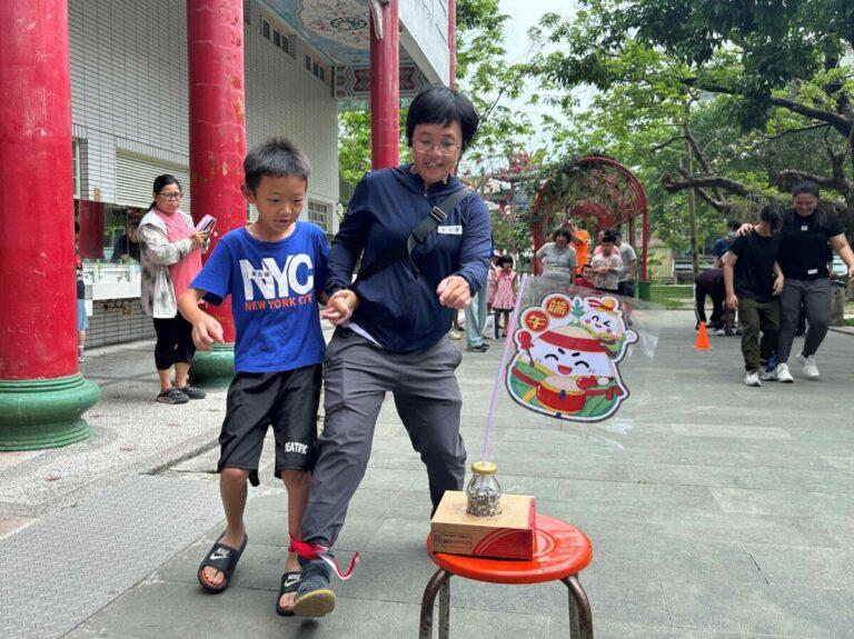 親子闖關活動兩人三腳，齊心向前-01