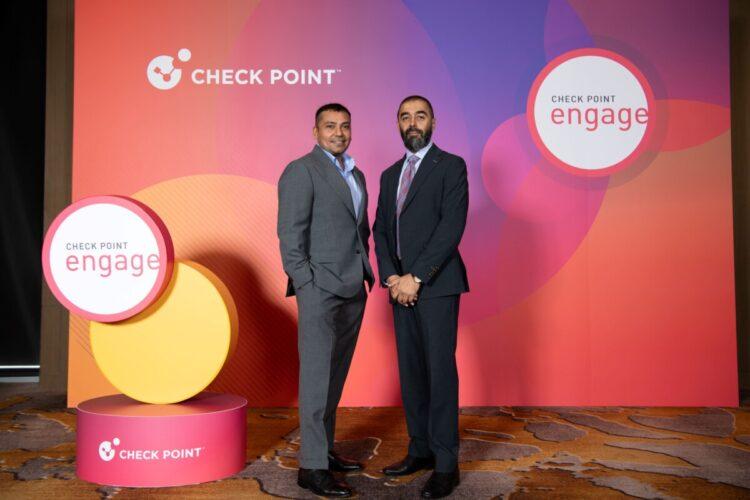 【新聞圖片一】網路安全解決方案的先驅者及全球領導廠商 Check Point Software 公布《2025 年網路安全報告》、首度推出的《AI 安全報告》以及《威脅情資報告》重點洞察，深入探討 AI 時代高度互聯世界面臨的網路威脅。（左）亞太及日本區資安長（CISO）Jayant Dave、（右）亞太及日本區資安系統工程主管 Bisham Kishnani。