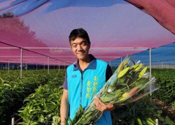 (圖1)台中后里百大青農黃智鴻