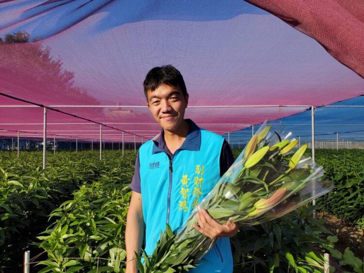 (圖1)台中后里百大青農黃智鴻