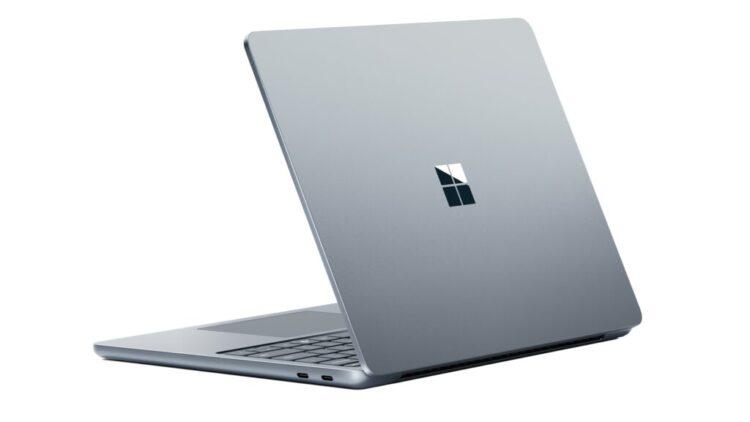 【新聞圖片一】全新 13 吋的 Surface Laptop 是微軟迄今最輕薄的筆電機型，專為便攜而設計，為效能而打造，並透過 AI 賦能全面升級。