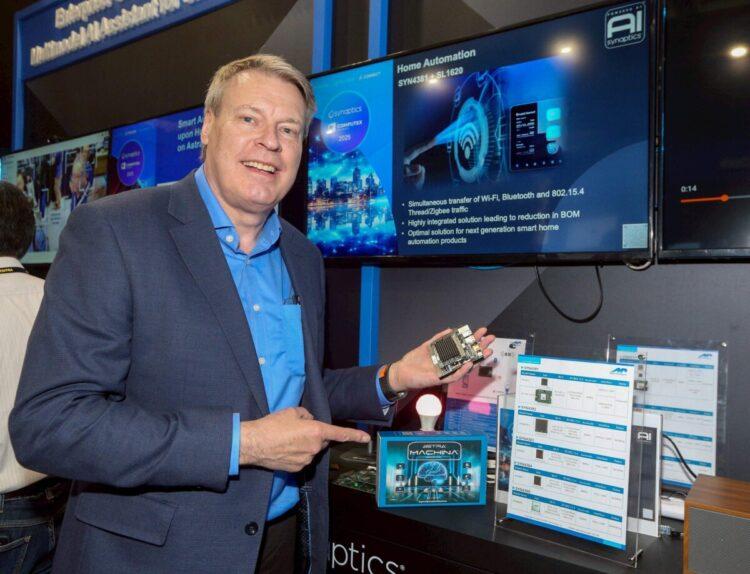 降檔Synaptics業務與市場開發副總裁Martyn Humphries (1)