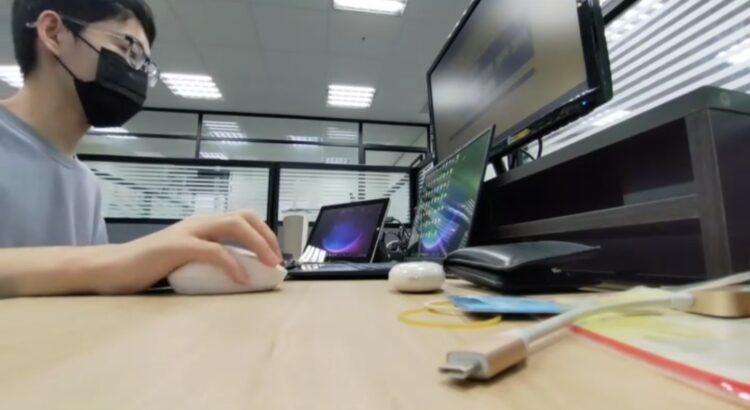 於聚騰科技工作圖