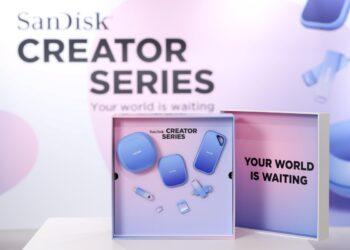 【新聞圖片 2】精心設計的 SanDisk Creator Series 滿足高強度工作流程需求，更激發創作潛能。