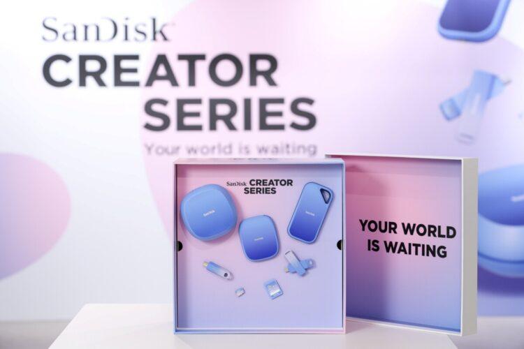 【新聞圖片 2】精心設計的 SanDisk Creator Series 滿足高強度工作流程需求，更激發創作潛能。