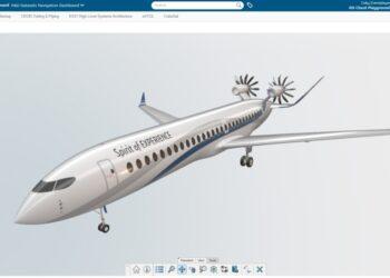 降檔圖說：達梭系統3D UNIV+RSES亮相2025巴黎航空展 透過AI驅動的生成式體驗  推動航空航太與國防產業轉型