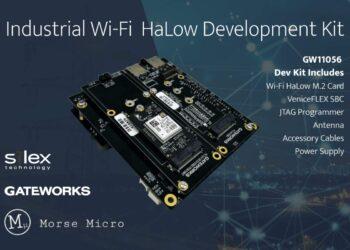 圖說： GW11056開發套件涵蓋搭載摩爾斯微電子MM6108系統單晶片的GW16159 Wi-Fi HaLow M.2卡，可提供長距離的Wi-Fi連線能力 (1)