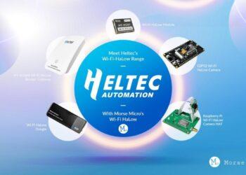 圖說：惠利特自動化的五款創新產品皆搭載摩爾斯微電子 MM6108 Wi-Fi HaLow系統單晶片。