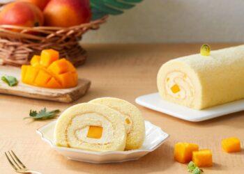 圖說：冰心芒果捲的芒果卡士達與綿密的黃金戚風完美結合，冰冷凍還能享有冰淇淋口感。（資料來源：LADY KELLY）