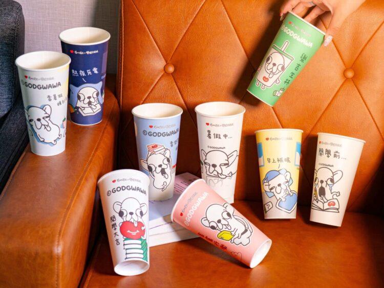 圖說：清心福全與圖文創作「變種吉娃娃」重磅聯名，首波9款厭世萌杯將於8月1日登場，為夏日飲品增添趣味。（資料來源：清心福全）
