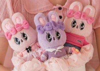 艾絲樂小兔 -毛絨掛件1