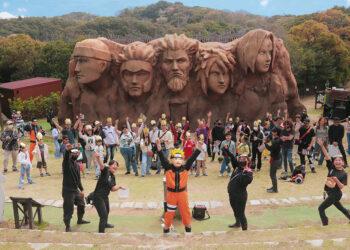 ナルトと豆まき