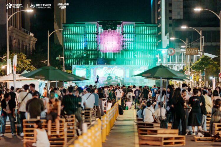 2025 TMEX 兩日參與突破2萬人!音樂、美食、文創集結嗨翻市民大道 打造限定封街派對現場、週末生活新體驗