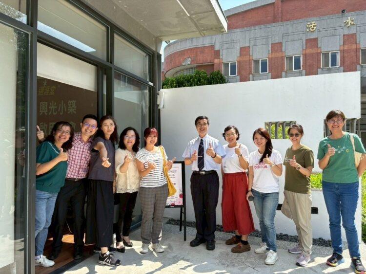 簡慶郎校長主持「興光自主學習坊」啟用茶會