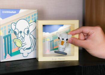 圖說：超有梗的「馬桶吉佬」公仔，具備磁吸、擺飾與小夜燈多重功能，讓粉絲隨心所欲妝點生活。（資料來源：清心福全）