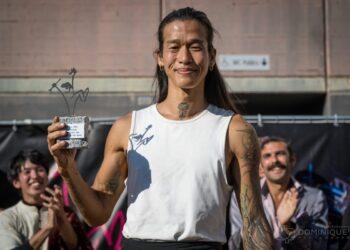 張嘉洛獲銀獎照片