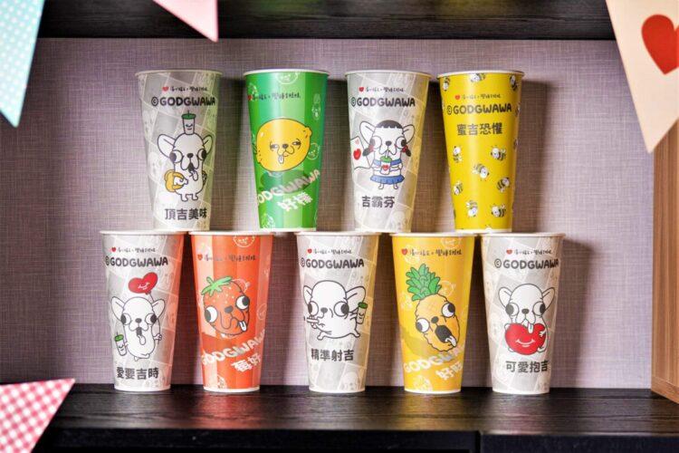 圖說:清心福全與變種吉娃娃第四波聯名紙杯大玩諧音梗,九款幽默設計席捲全台。(資料來源:清心福全)