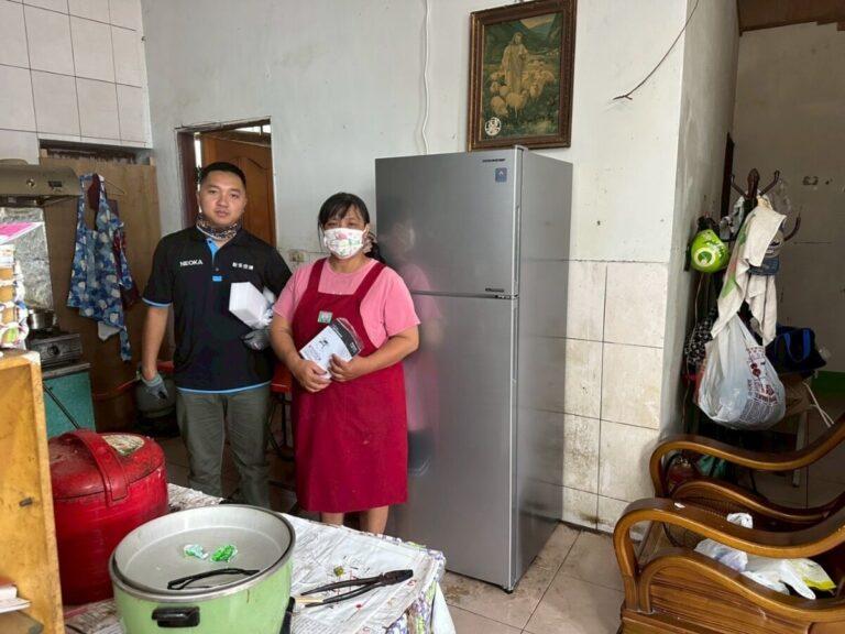 孫爺爺家終於能安心保存食物,減輕生活壓力