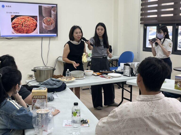 圖二、孫美琴分享「四川粉蒸肉」