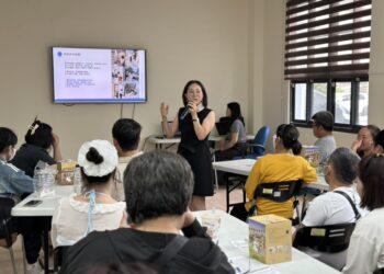 圖一、新住民孫美琴解析阻詐要訣