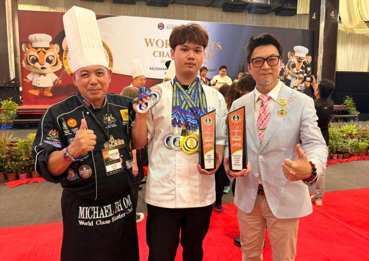 2,389位選手中脫穎而出 李育霖成台灣唯一世界廚藝大賽卓越廚師獎得主
