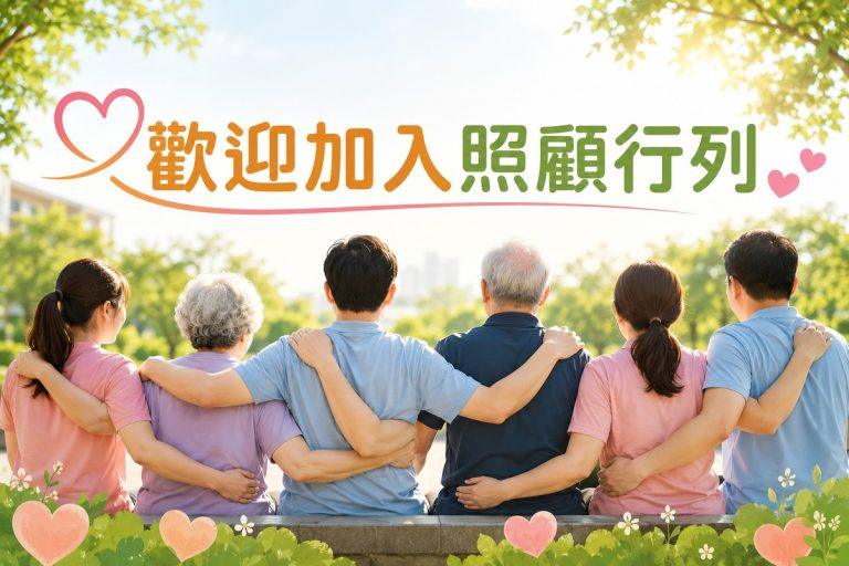 歡迎加入照顧行列