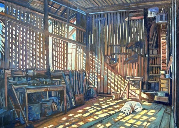 歐麗珠 / 歲月灑落的晨光 / 2026 / 油彩畫布 116.5 x 91cm